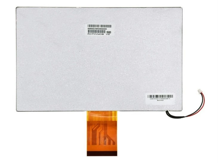 7inch Industrial A070VW08.2 500nit TFT LCD LVDS Panels For Control Panel
