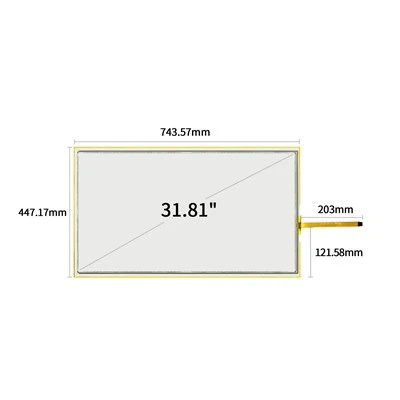31,81 tommer 3M berøringsskærm 98-1100-0111-6